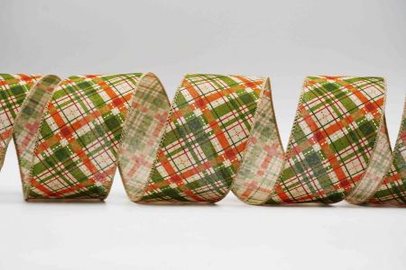 Festival Plaid Wired Ribbon_KF7122GC-15-183_natural